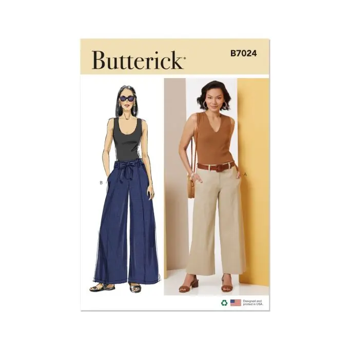 Butterick B7024K5 Damen Schnittmuster Hose 36-44 | Neuheit