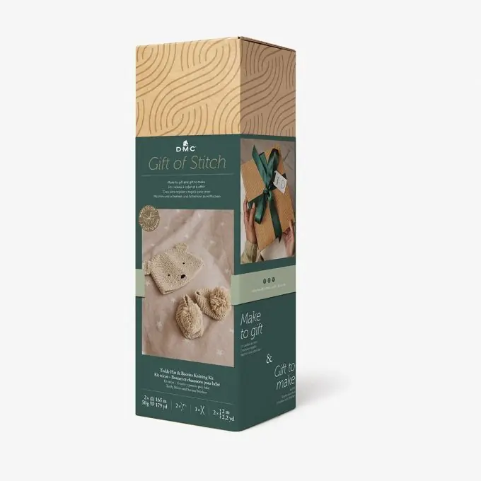 Meistverkauft - DMC STRICKSET - BABYMÜTZE & BABYSCHUHE