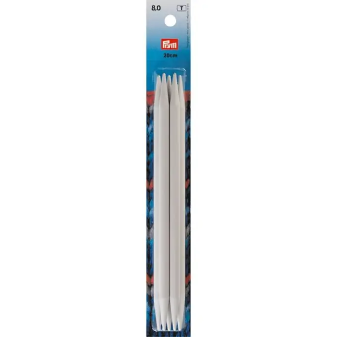 Strumpfstricknadeln, 20cm, 8,00mm, grau | Aktionspreis