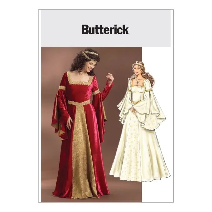 Abverkauf | Historisches Kleid Schnittmuster 34-40 Butterick 4571AA