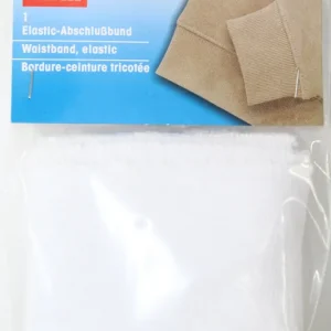 1 Elastic Abschlussbund weiss - Knallerpreis