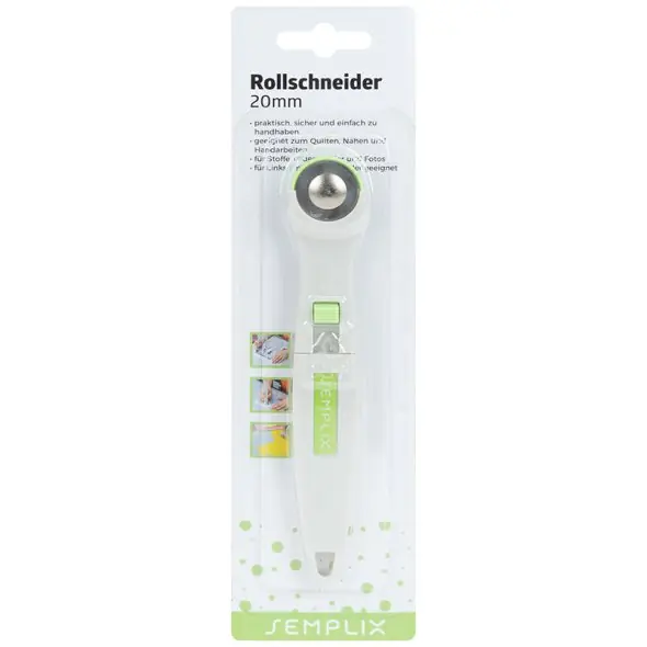 Sehr gefragt | Semplix Rollschneider Super Mini (20 mm/ grün)