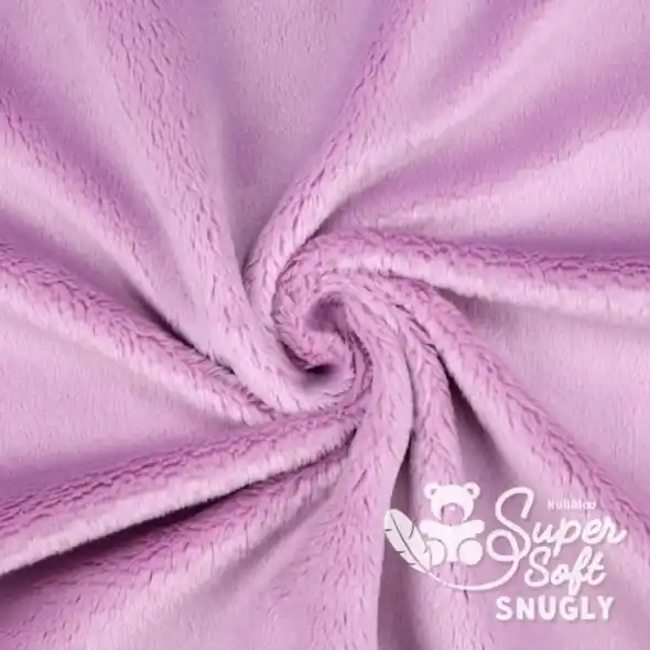 Kullaloo Plüsch Super Soft SNUGLY (0,75 m x 1 m) 62355 - mauve | Nur noch heute