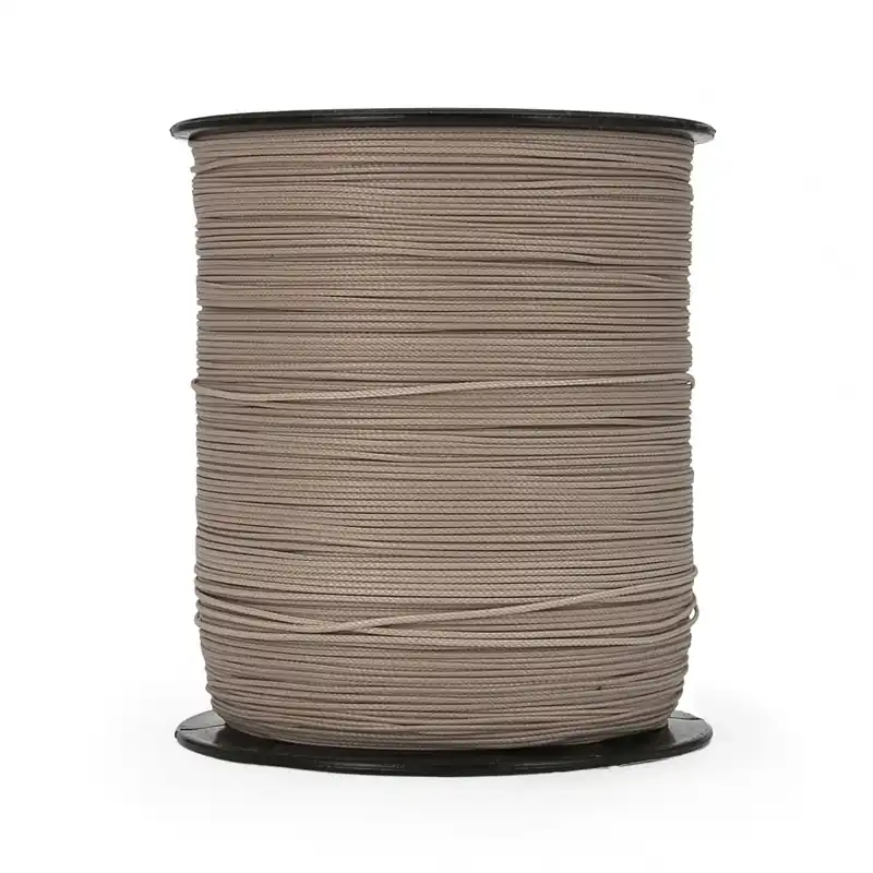 1.000m gewachstes Nähgarn 0,8mm beige 2537 - Versandbereit